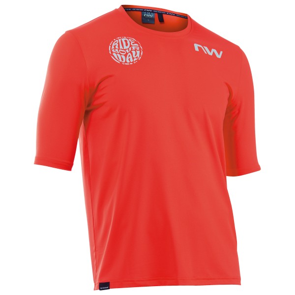 Northwave - Xtrail 2 Jersey Short Sleeve - Velotrikot Gr XL rot von Northwave