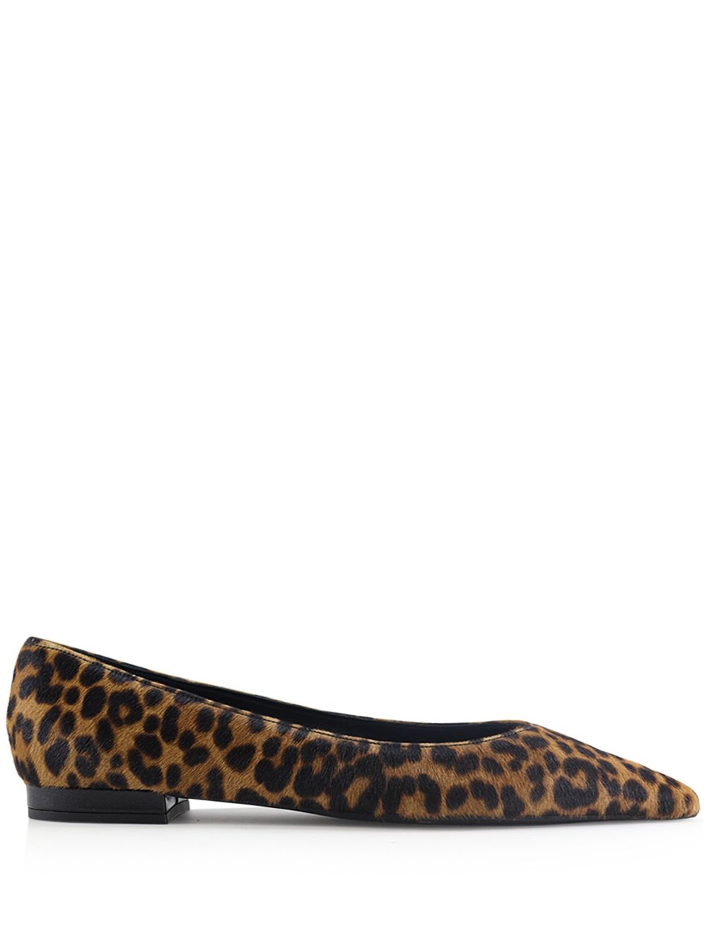 Notabene Gisela leopard-print ballerina shoes - Black von Notabene