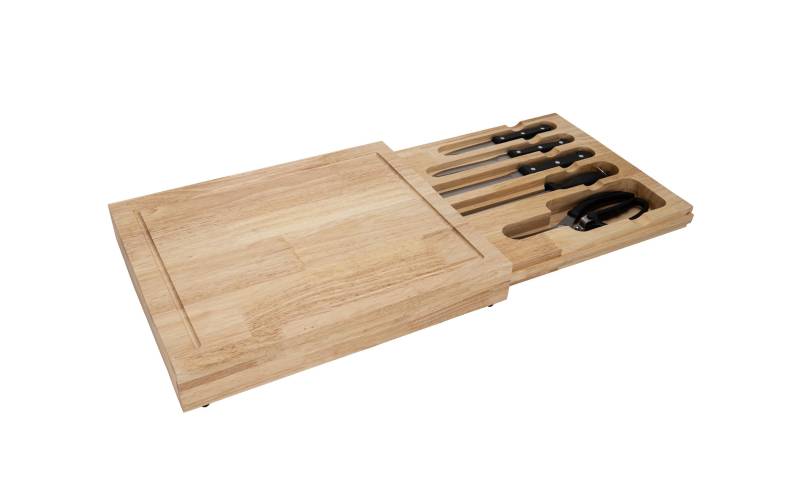 Nouvel Messer-Set »Grill-Messerset«, (6 tlg.), Holzart: Gummibaum von Nouvel