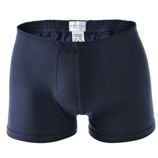 Boxershort Bequem Sitzend Herren Blau S von Novila