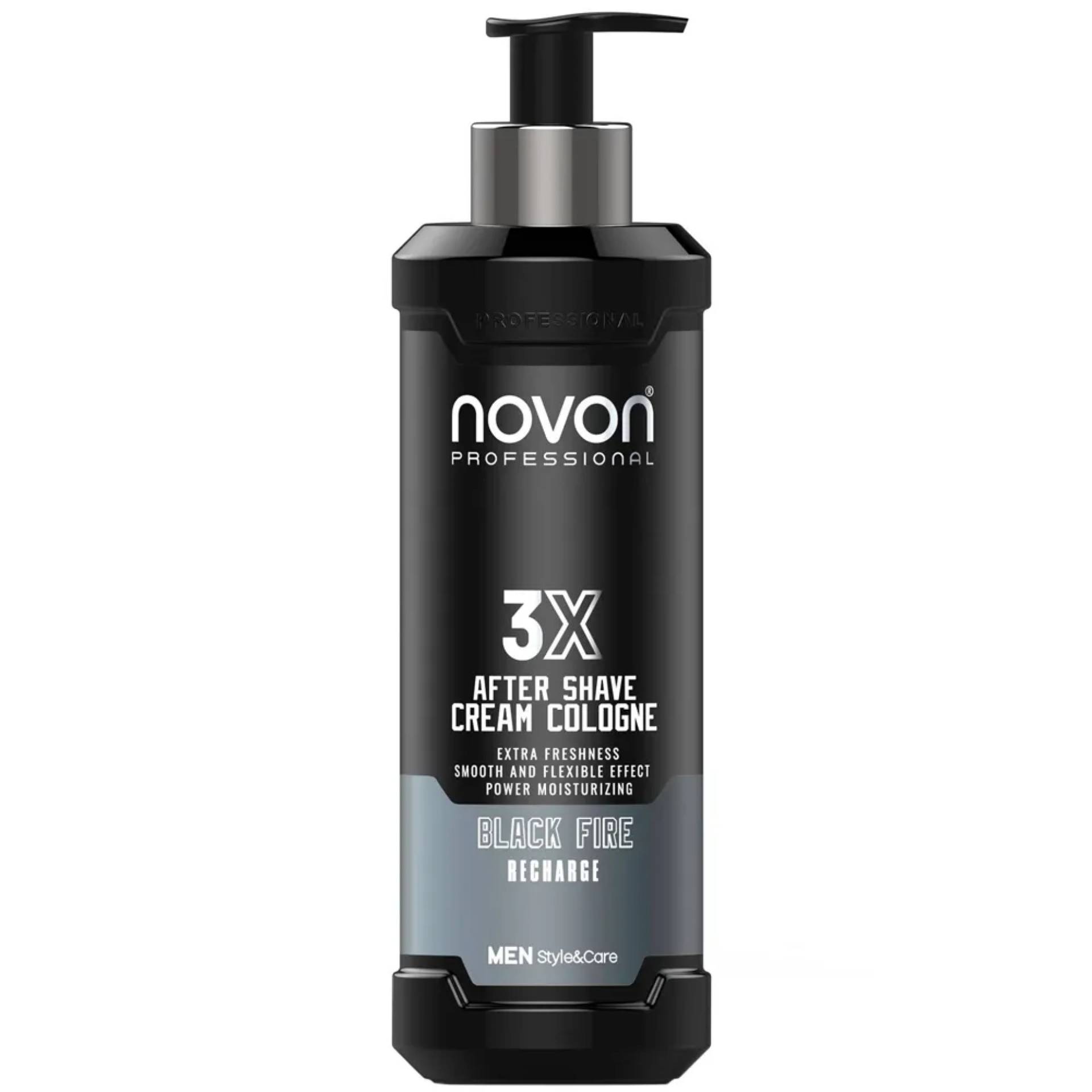 Novon Professional Aftershave 3x Black Fire 400ml von Novon Professional