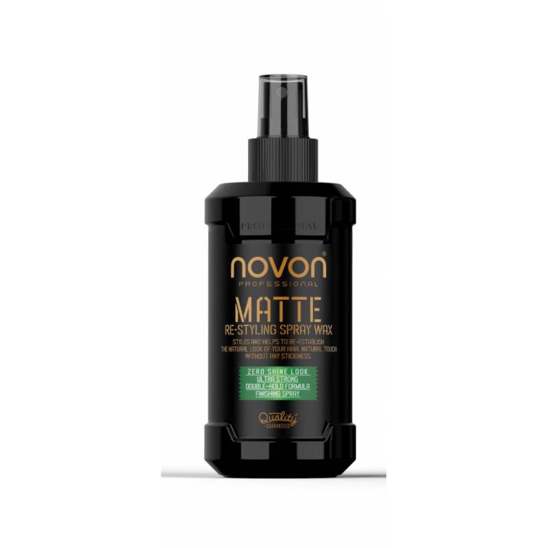 Novon Professional Matte Re-Styling Spray Wax 200ml von Novon Professional