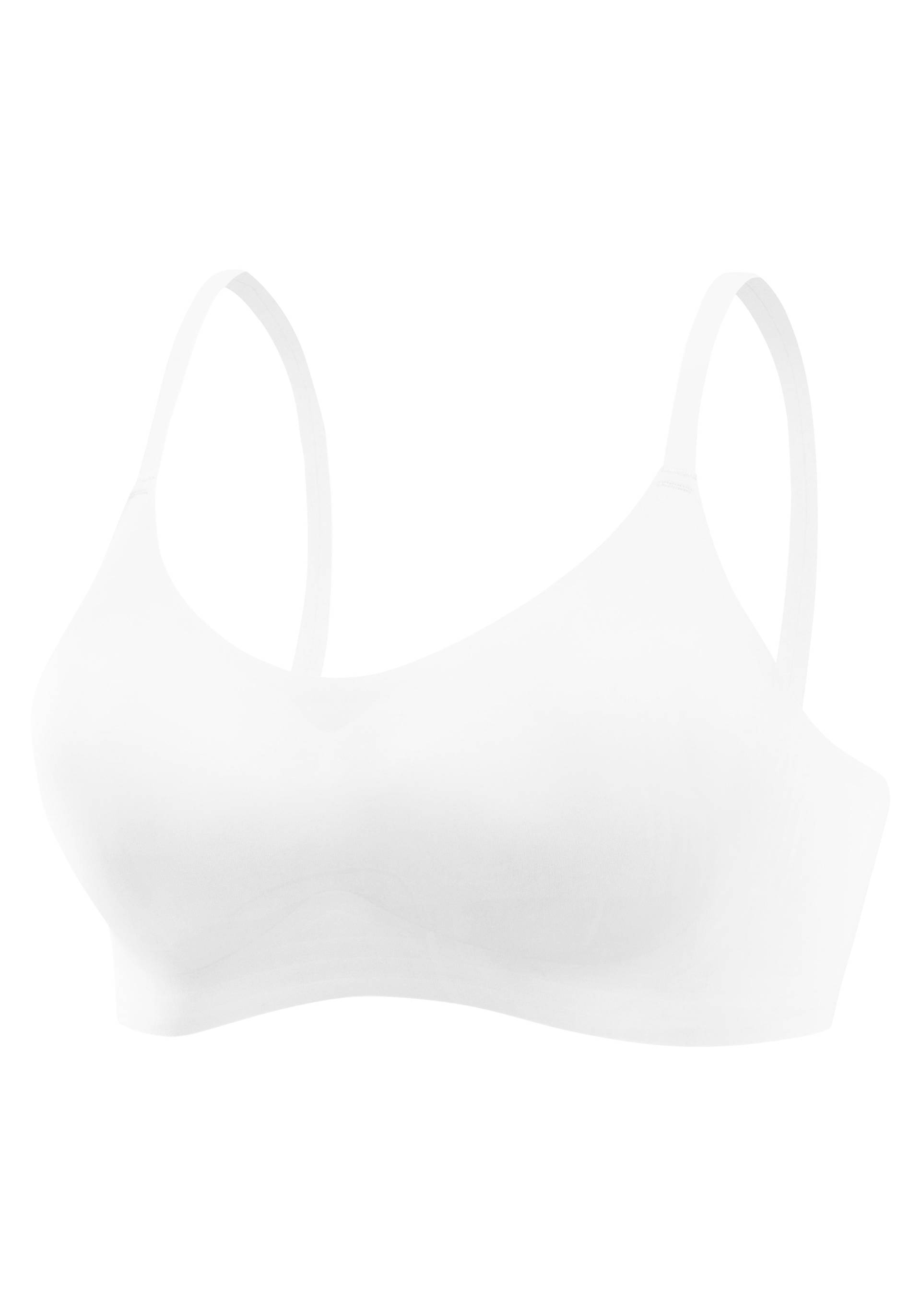 Nuance Bralette-BH, SEAMLESS ohne Bügel, mit herausnehmbarem Push-up-Kissen, Basic Dessous von Nuance