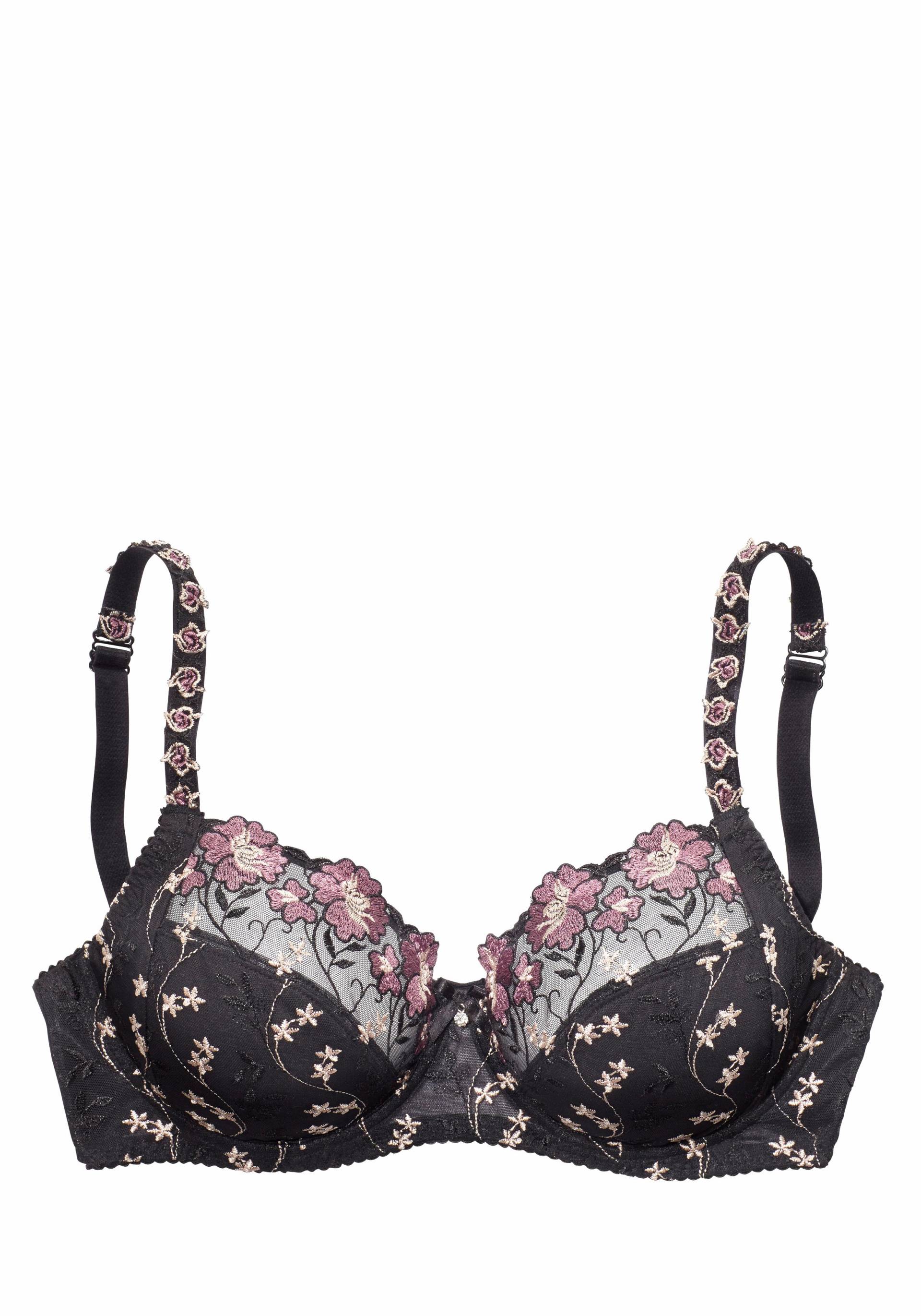 Nuance Bügel-BH, mit schöner Stickerei Spitze, Dessous Nuance Bügel-BH, mit schöner Stickerei Spitze, Dessous von Nuance