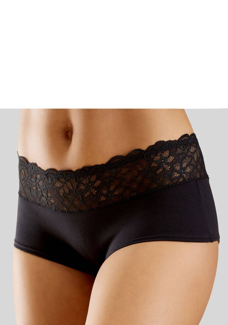 Nuance Panty, mit floralem Spitzenbund von Nuance