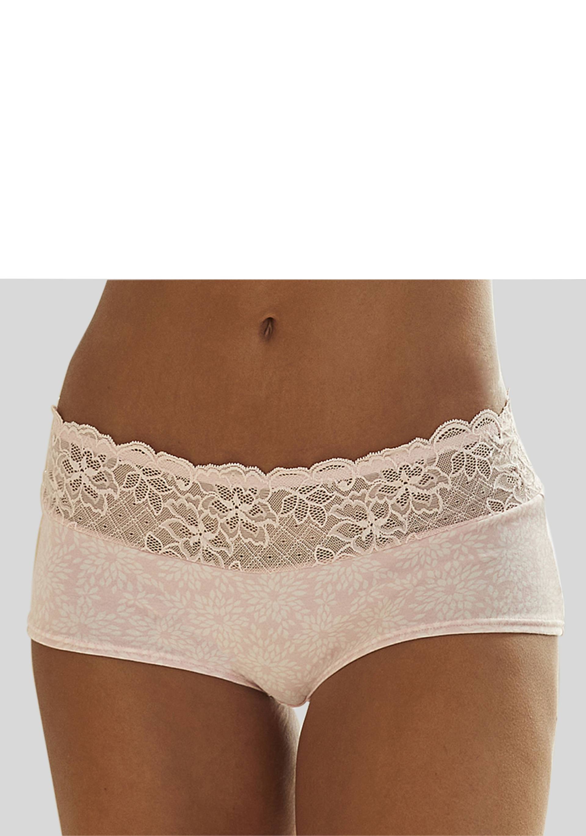 Nuance Panty, mit floralem Spitzenbund von Nuance