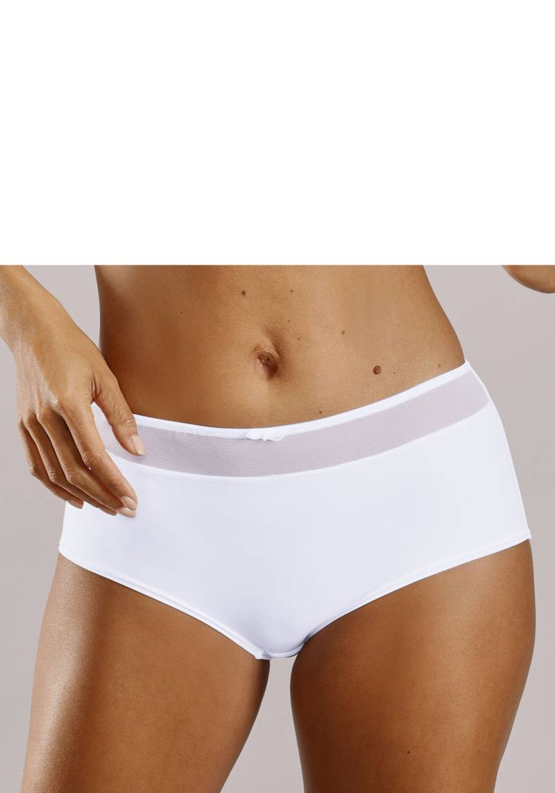 Nuance Panty, mit transparentem Bund und Zierschleife von Nuance