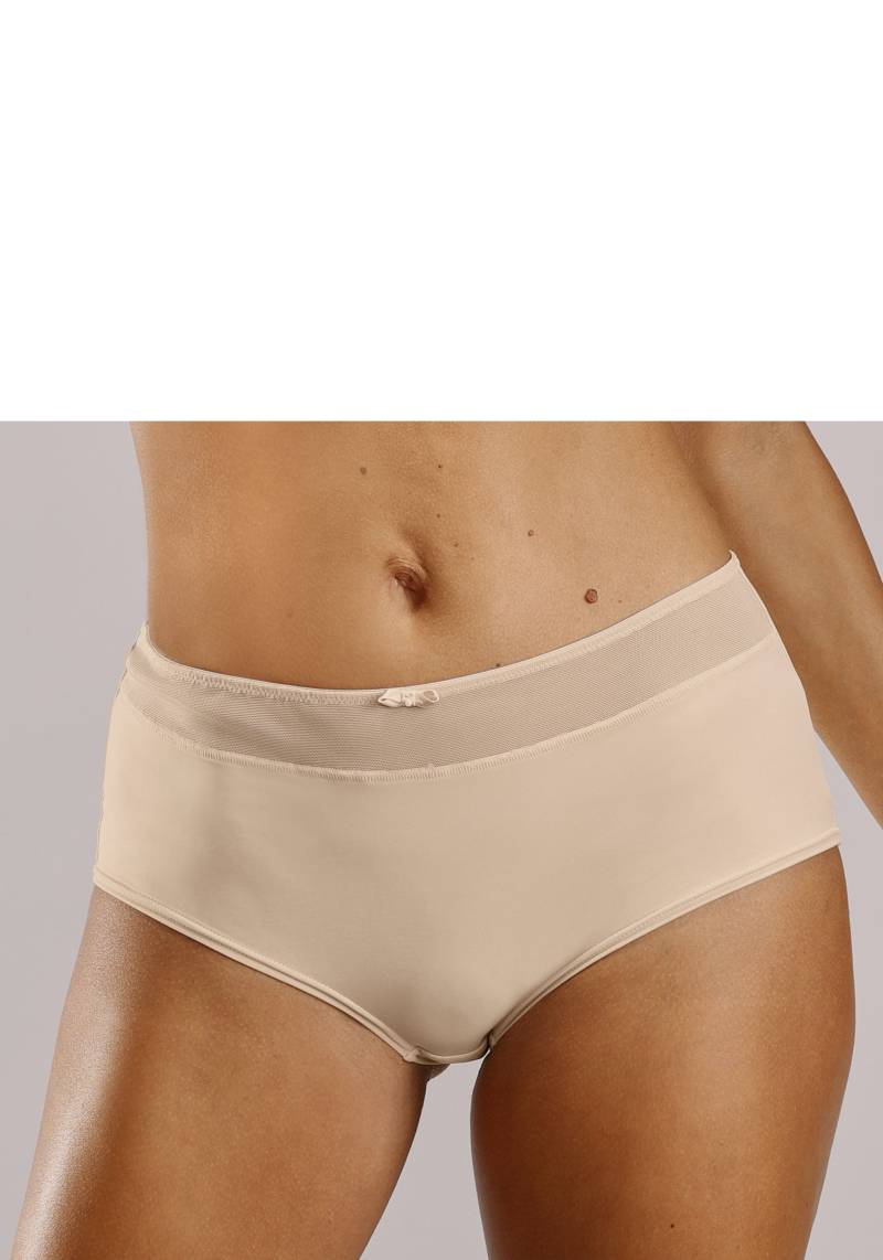 Nuance Panty, mit transparentem Bund und Zierschleife von Nuance