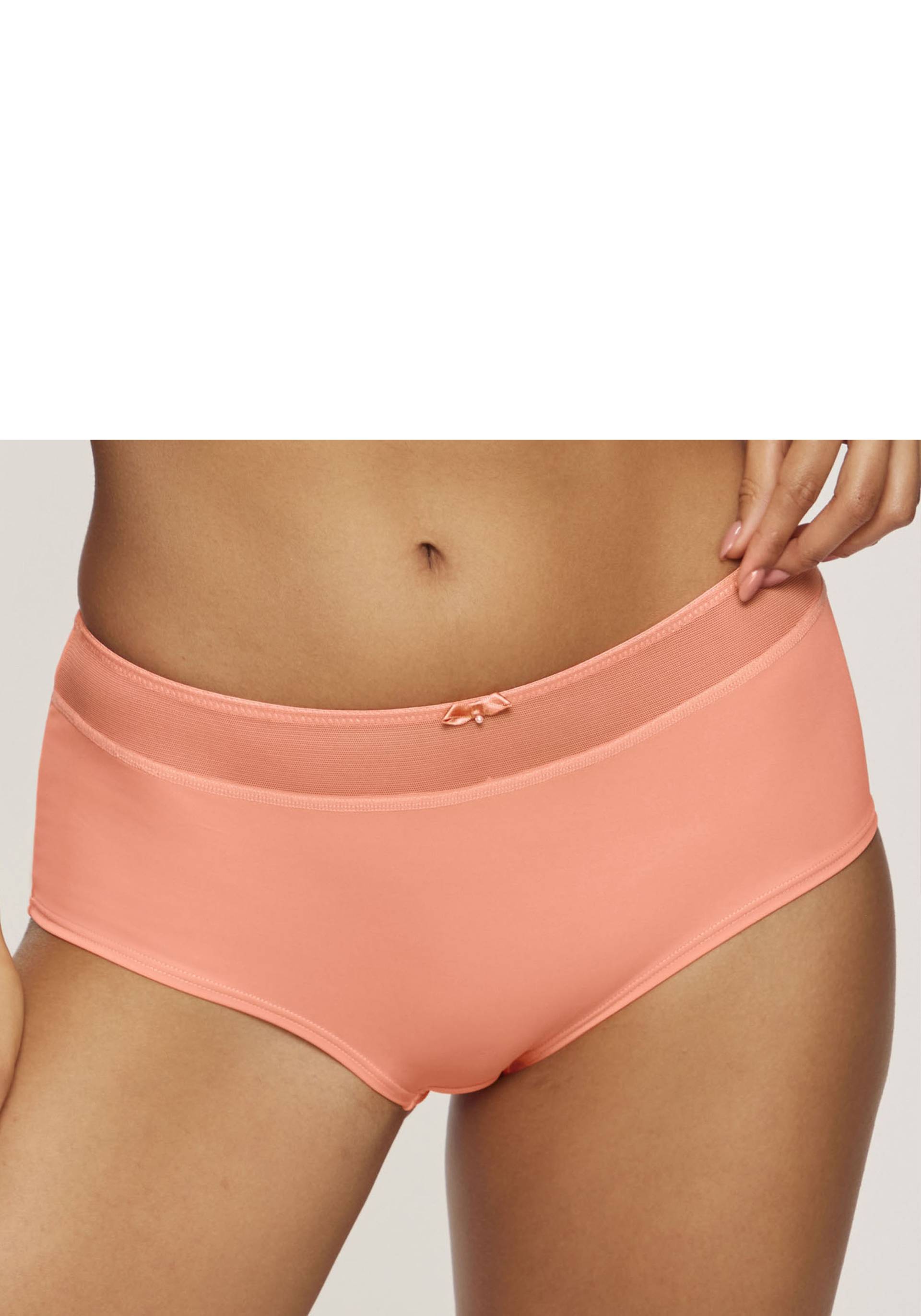 Nuance Panty, mit transparentem Bund und Zierschleife von Nuance