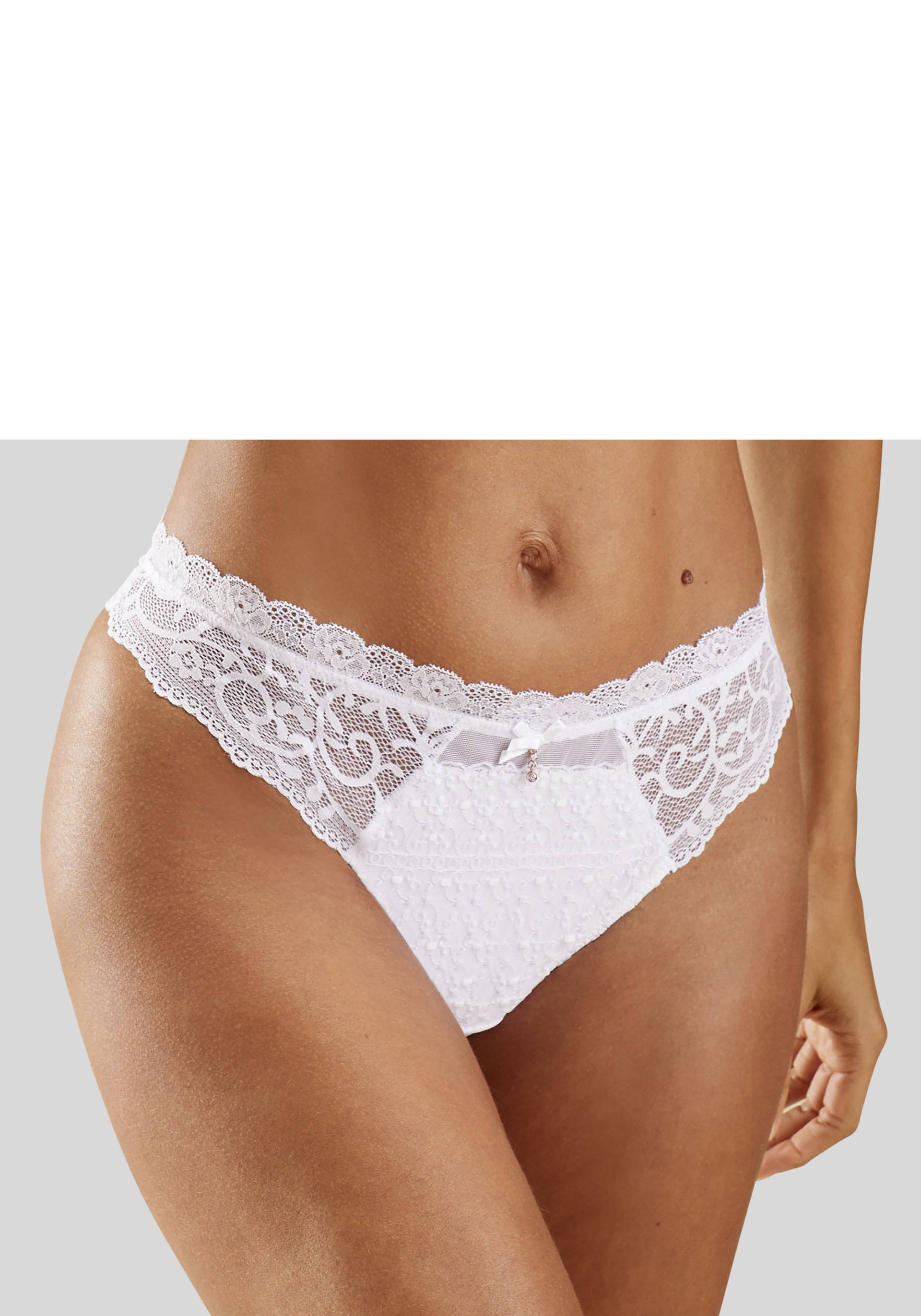Nuance String, mit leicht transparenter Stickereispitze Nuance String, mit leicht transparenter Stickereispitze von Nuance
