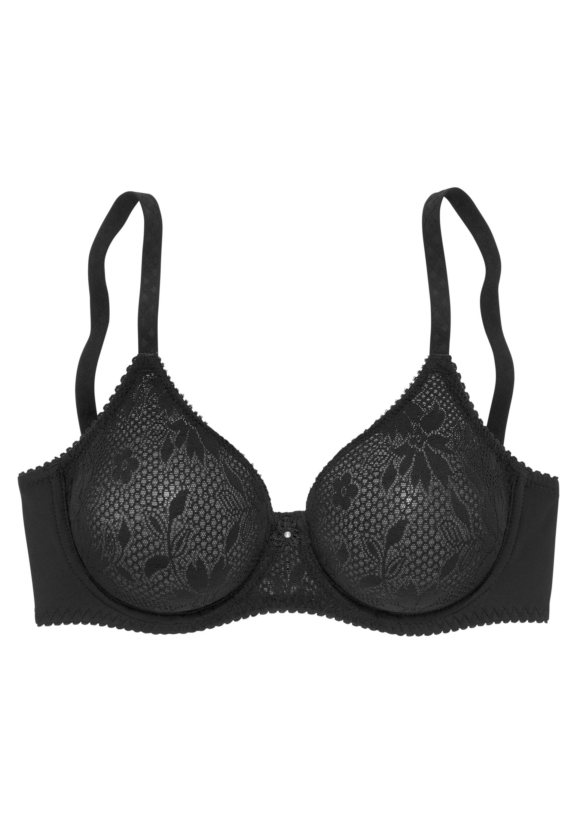 Nuance T-Shirt-BH, mit Bügel, mit nahtlosen Cups aus glatter Spitze, Dessous Nuance T-Shirt-BH, mit Bügel, mit nahtlosen Cups aus glatter Spitze, Dessous von Nuance