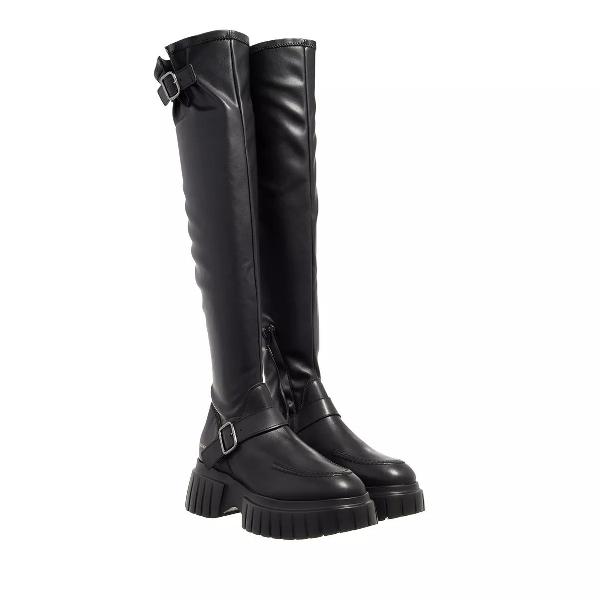 Nubikk Boots & Stiefeletten - Miley Eiffel - Gr. 39 (EU) - in Schwarz - für Damen von Nubikk