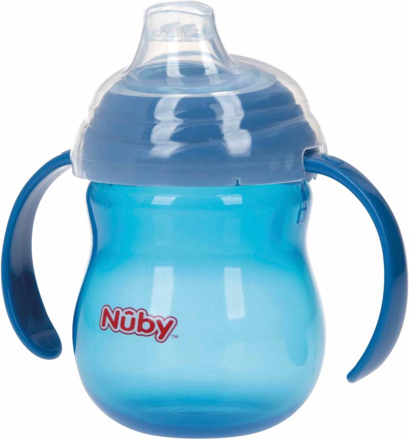 Nuby Trinklernbecher »270ml, blau«, mit Schutzkappe von Nuby