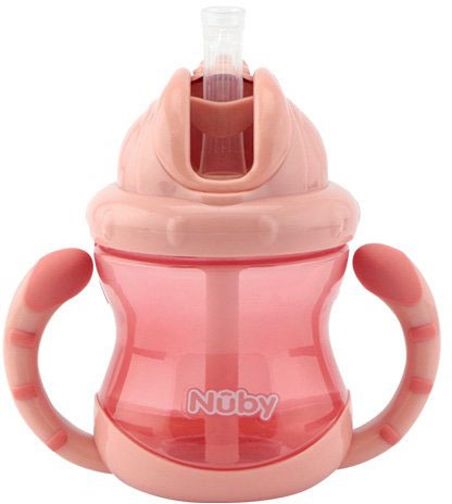 Nuby Trinklernbecher »270ml, pink« von Nuby