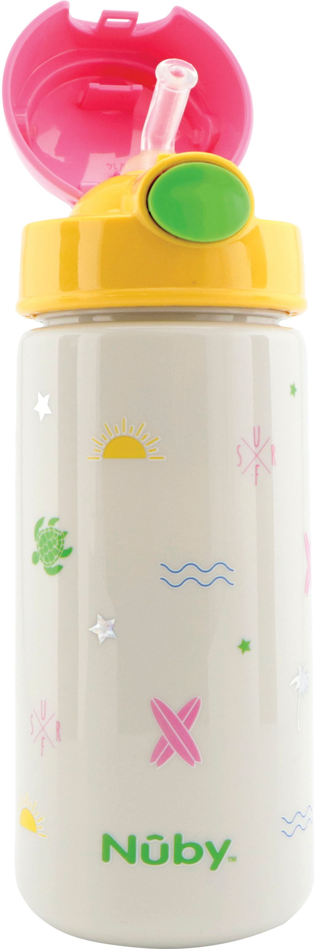 Nuby Trinklernbecher »Active 540ml«, mit Glitzerdetails Nuby Trinklernbecher »Active 540ml«, mit Glitzerdetails von Nuby