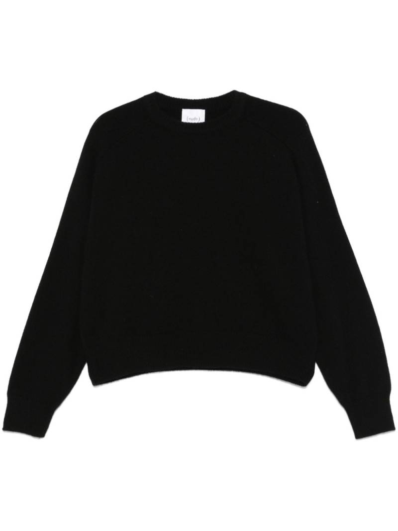 Nude cashmere sweater - Black von Nude