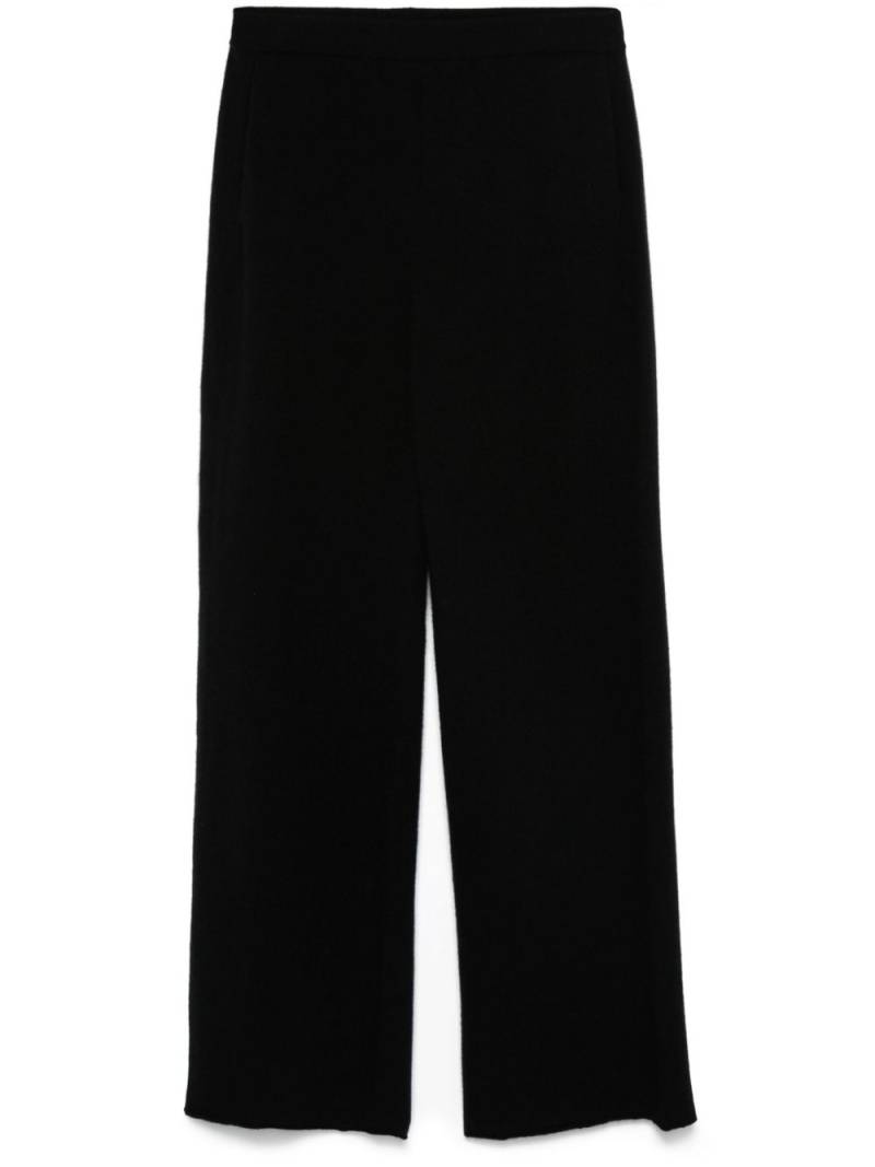 Nude knitted palazzo pants - Black von Nude