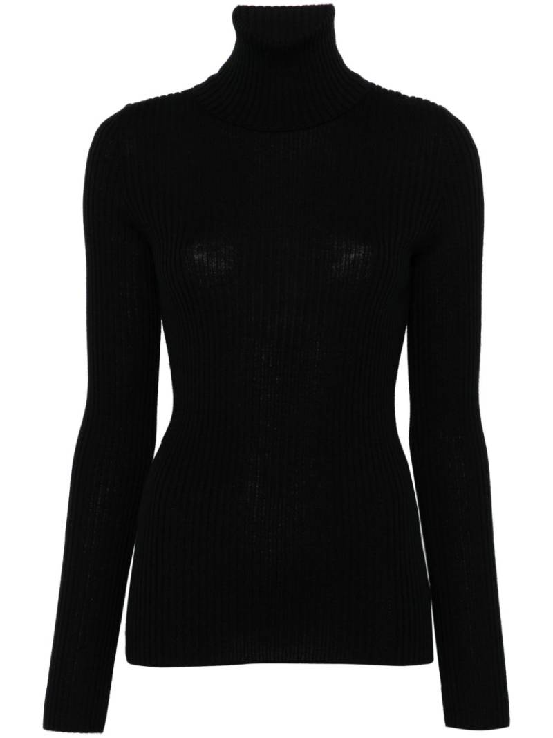 Nude ribbed sweater - Black von Nude