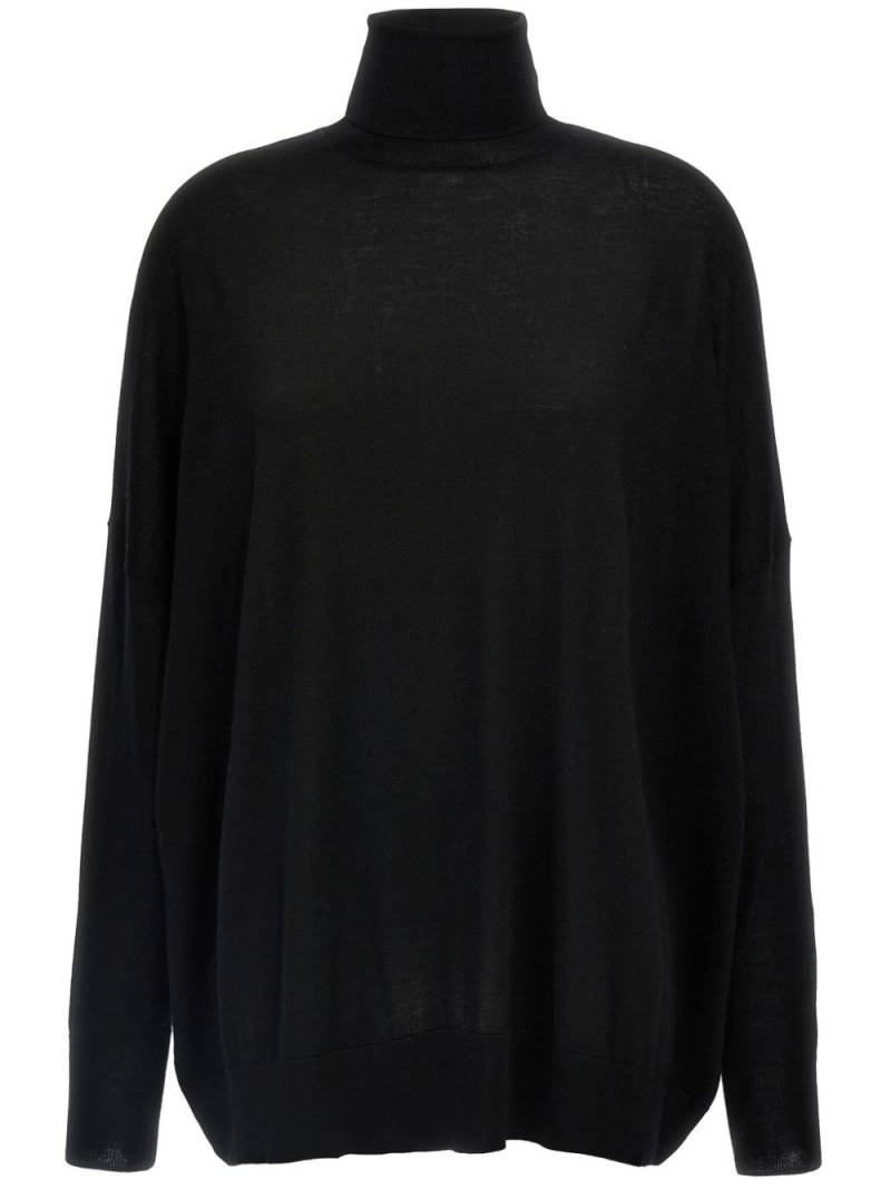 Nude virgin wool sweater - Black von Nude