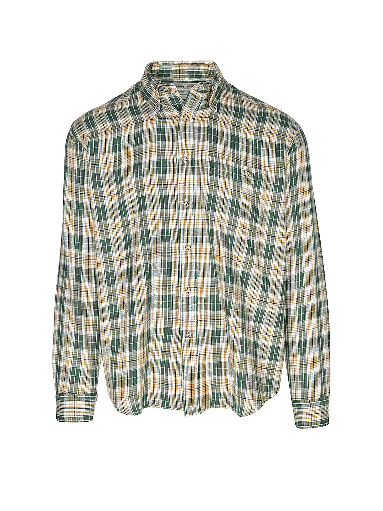 NUDIE JEANS Hemd Regular Fit JULIAN FARMERS dunkelgrün | S NUDIE JEANS Hemd Regular Fit JULIAN FARMERS dunkelgrün | S von Nudie Jeans