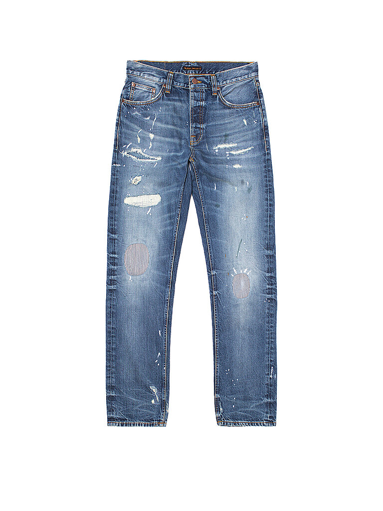 NUDIE JEANS Jeans Straight Fit  blau | 30/L30 von Nudie Jeans