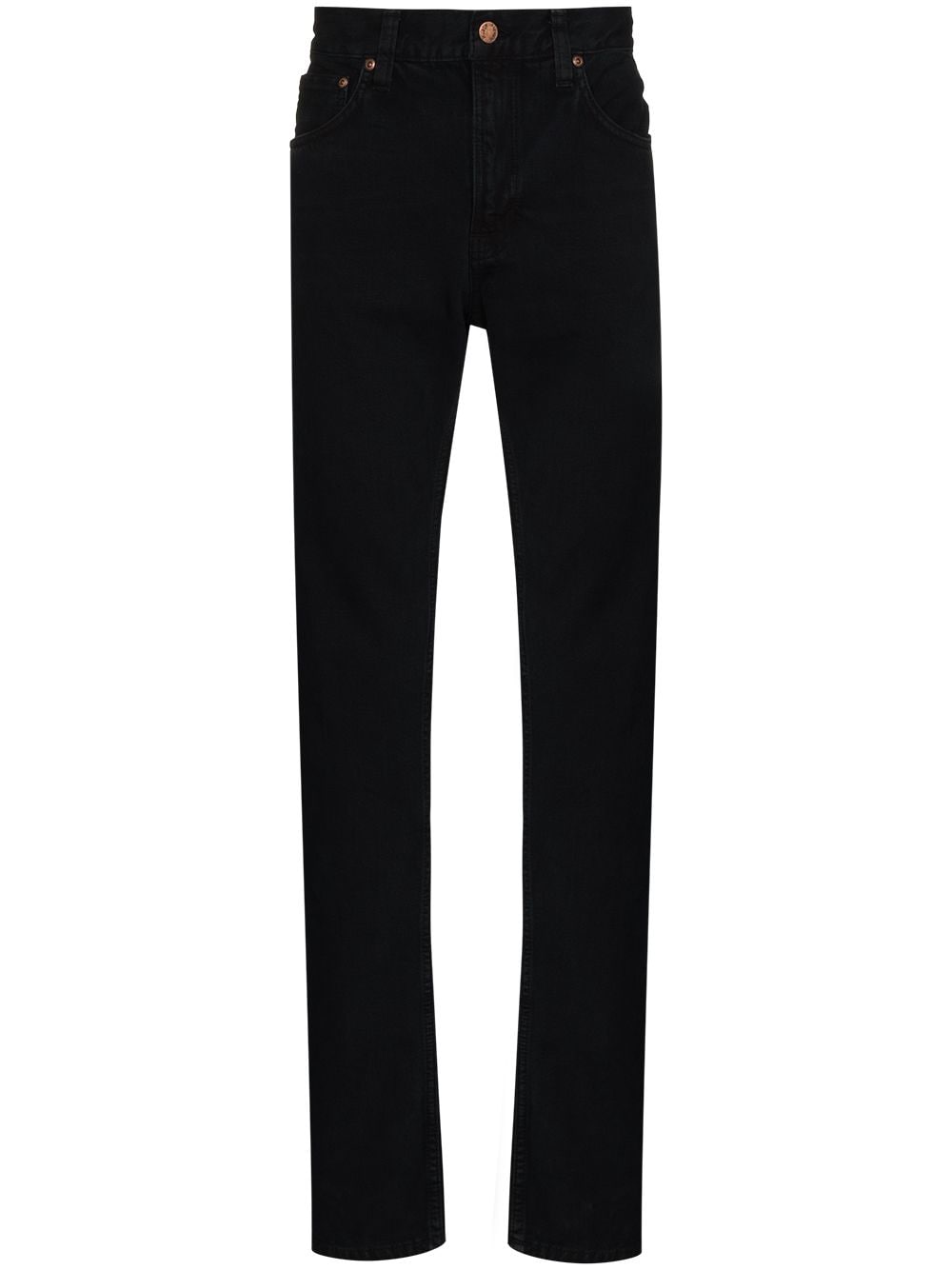 Nudie Jeans Gritty Jackson straight-leg jeans - Black von Nudie Jeans