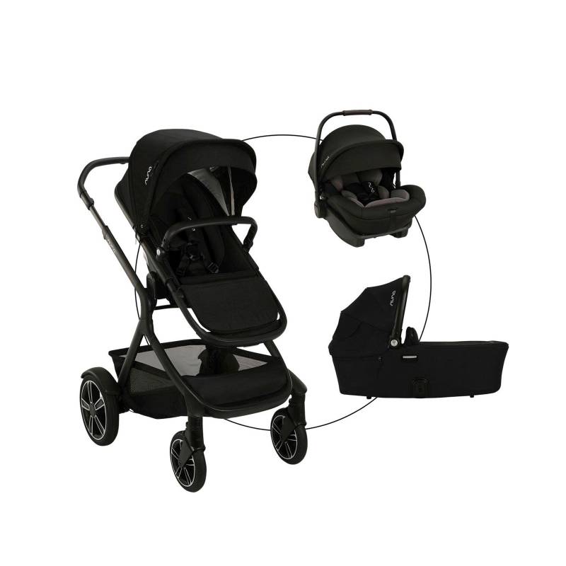 Kombikinderwagen Demi Next Trio-Set inkl. Babyschale Arra Next von Nuna