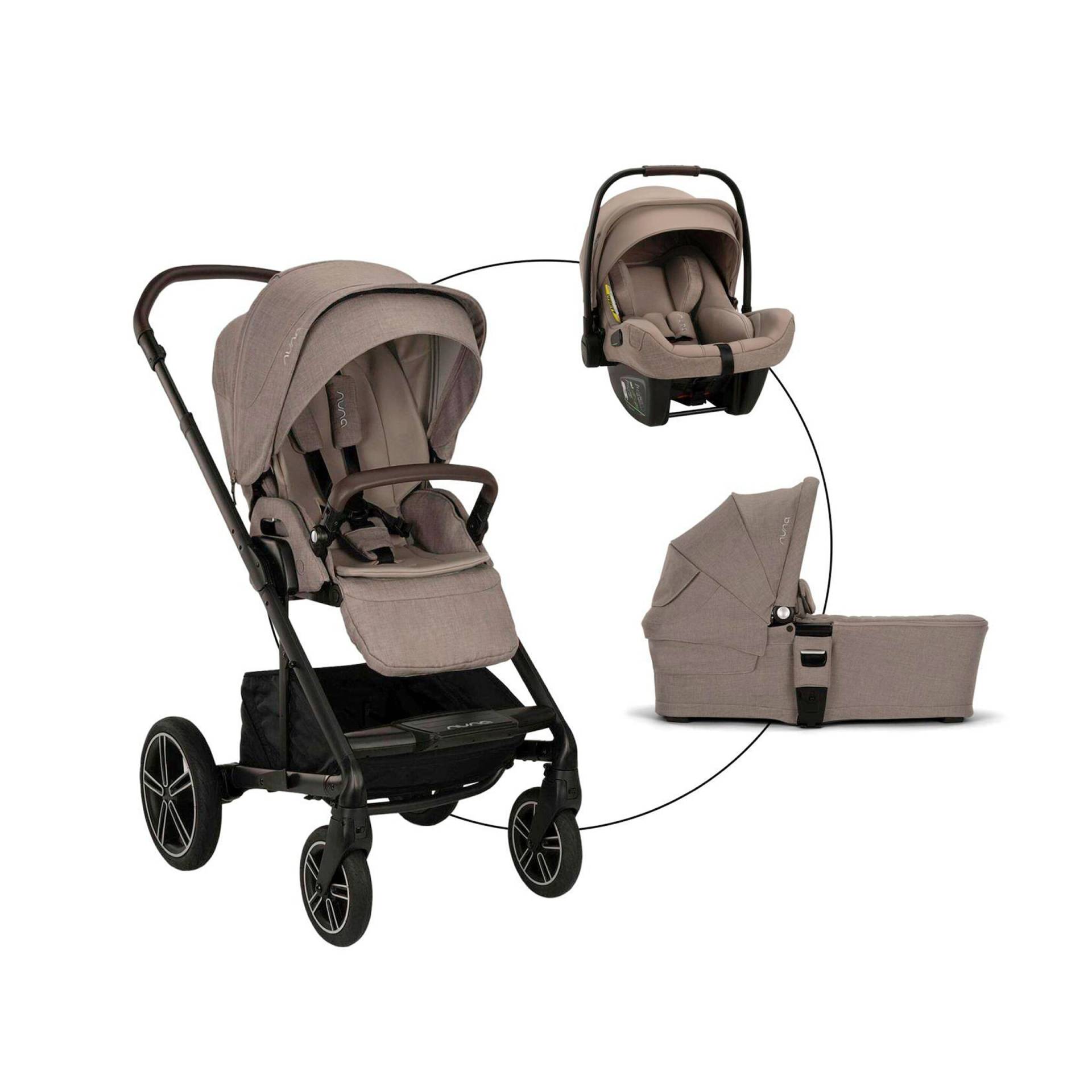 Kombikinderwagen Mixx Next Trio-Set inkl. Babyschale Pipa Next Kombikinderwagen Mixx Next Trio-Set inkl. Babyschale Pipa Next von Nuna
