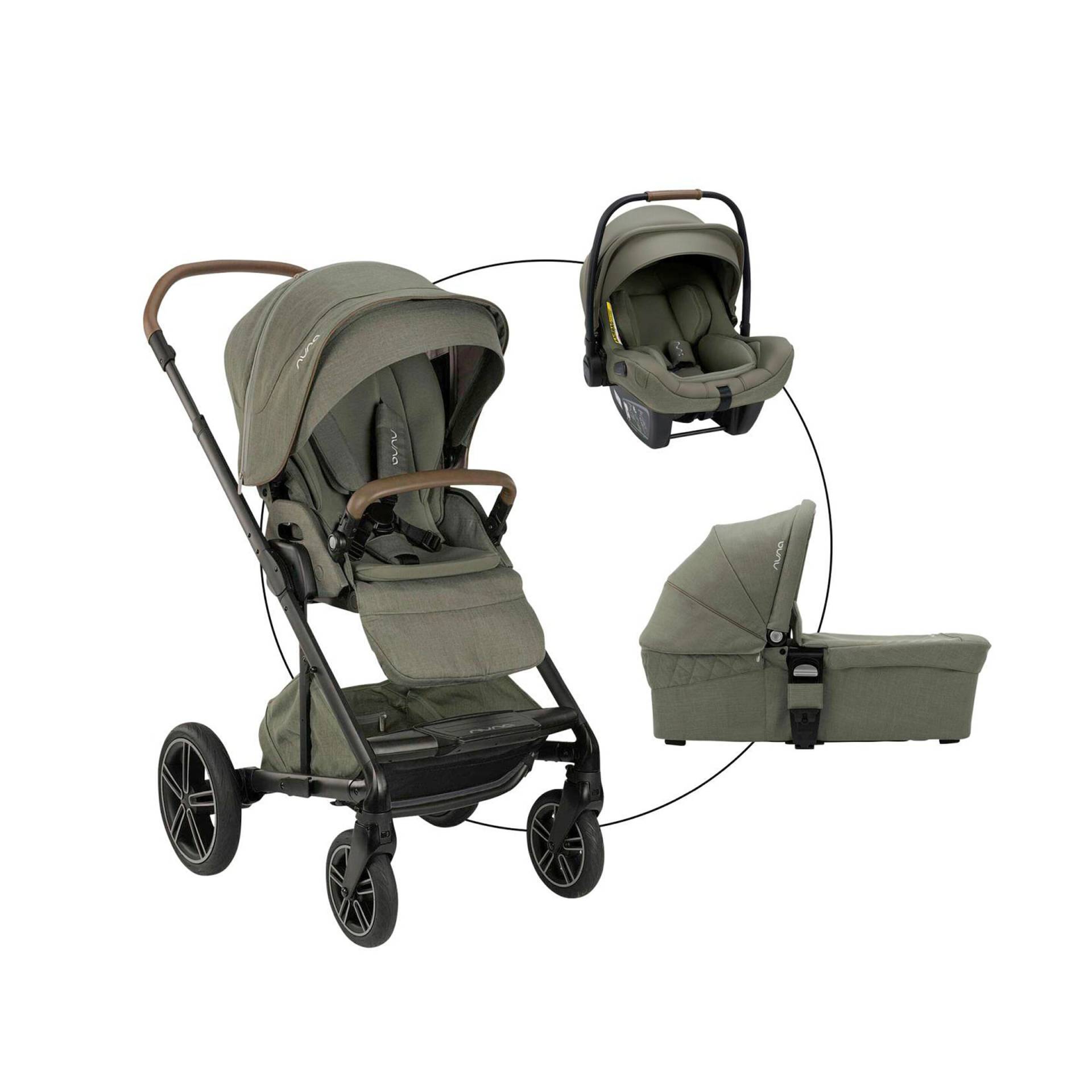 Kombikinderwagen Mixx Next Trio-Set inkl. Babyschale Pipa Next Kombikinderwagen Mixx Next Trio-Set inkl. Babyschale Pipa Next von Nuna