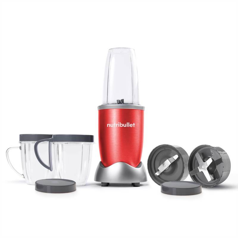 nutribullet Elektrisches Rührwerk »Nutribullet Nährstoffextraktor 600W, rot, 12-teilig« von NutriBullet