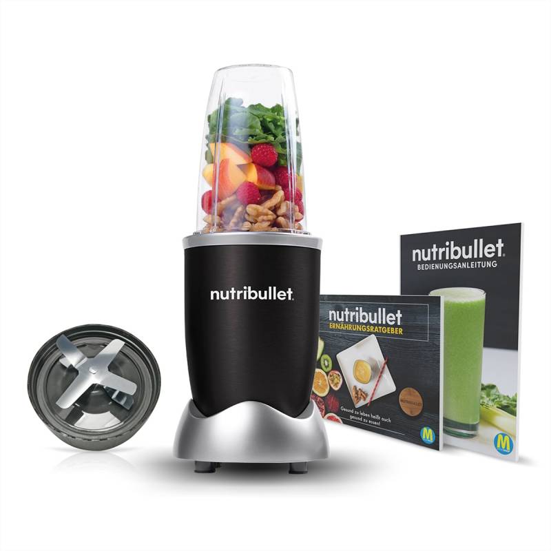 nutribullet Elektrisches Rührwerk »Nutribullet Nährstoffextraktor 600W, schwarz, 5-teilig« von NutriBullet