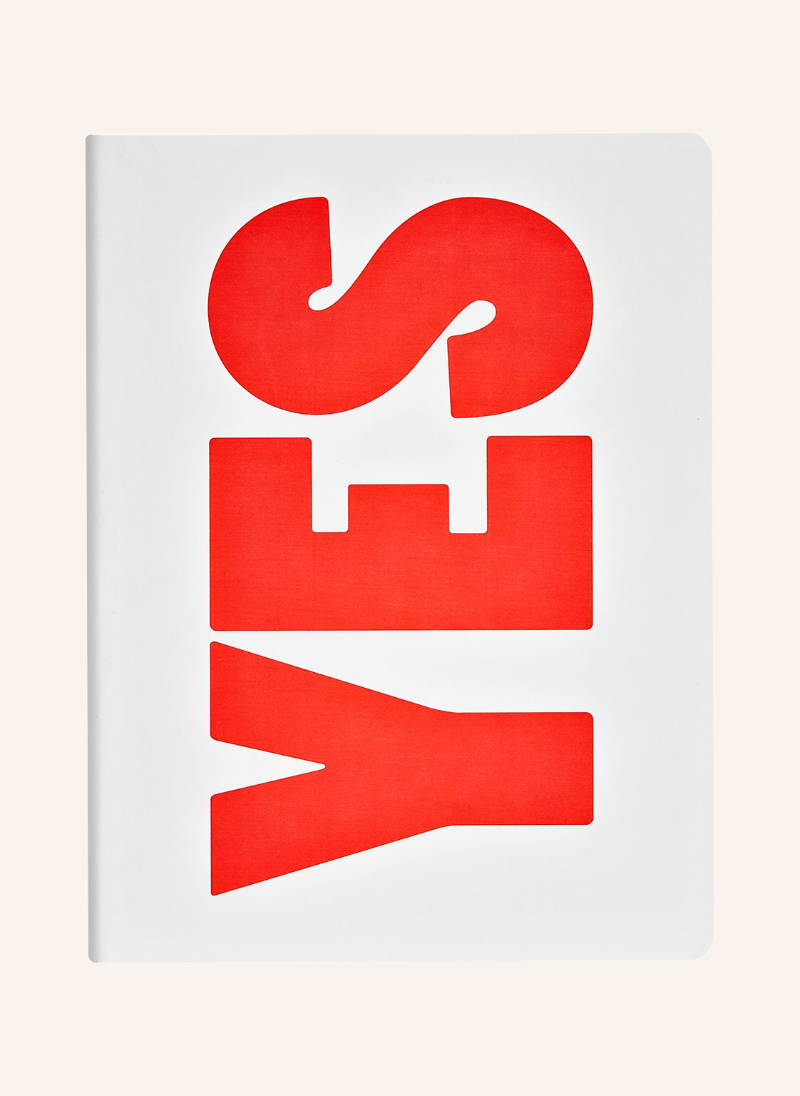 Nuuna Notizbuch Graphic L Yes - No weiss Nuuna Notizbuch Graphic L Yes - No weiss von Nuuna