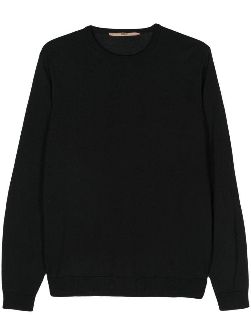 Nuur merino wool jumper - Black von Nuur