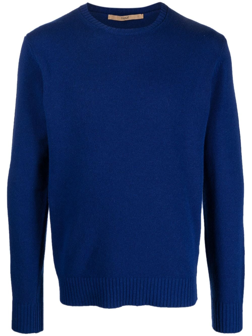 Nuur crew-neck long-sleeve jumper - Blue von Nuur