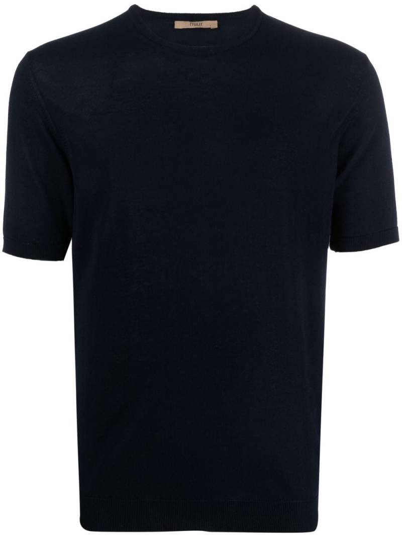 Nuur jersey cotton T-Shirt - Blue von Nuur