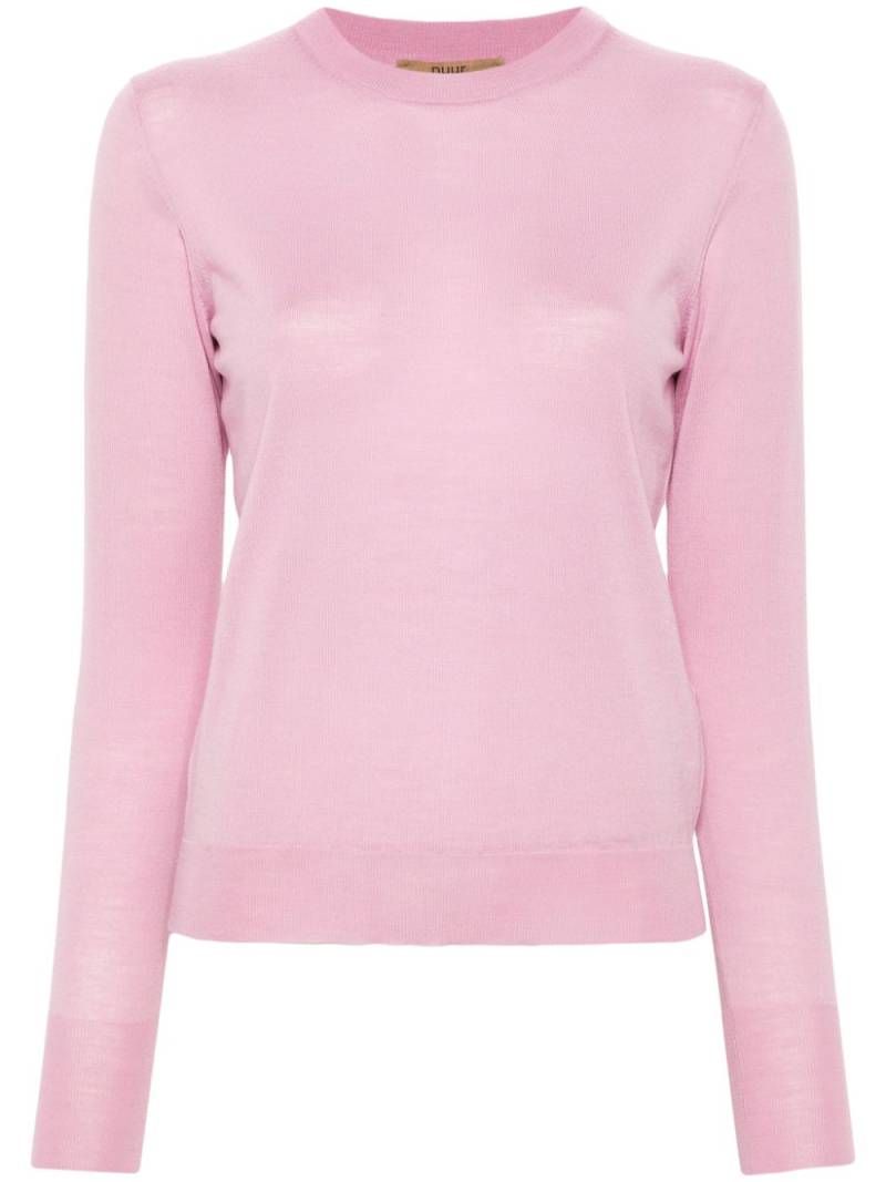 Nuur merino sweater - Pink von Nuur