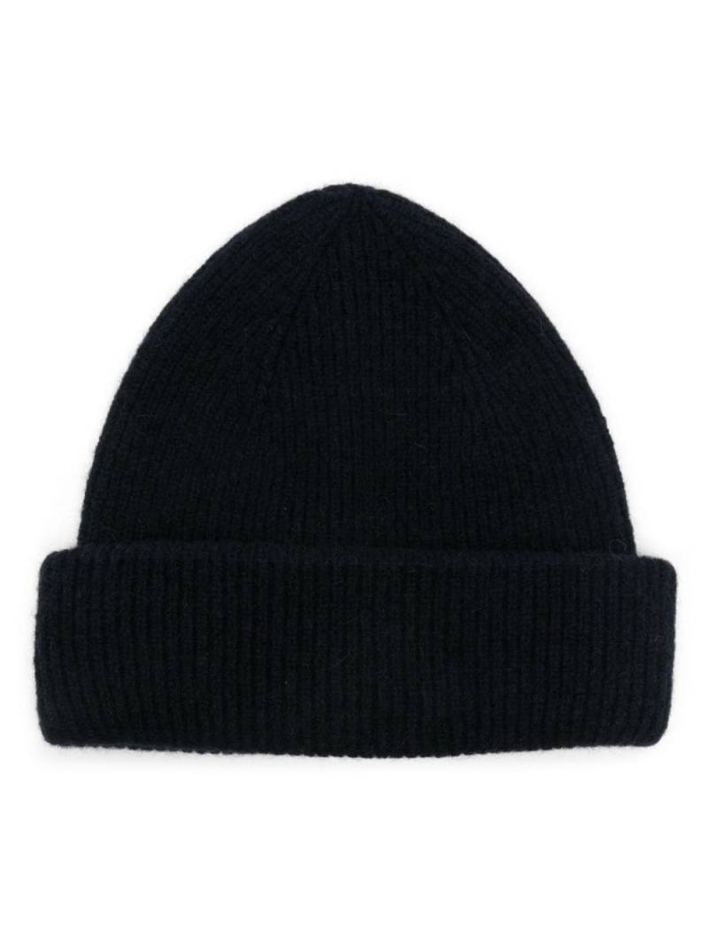 Nuur ribbed beanie - Blue von Nuur