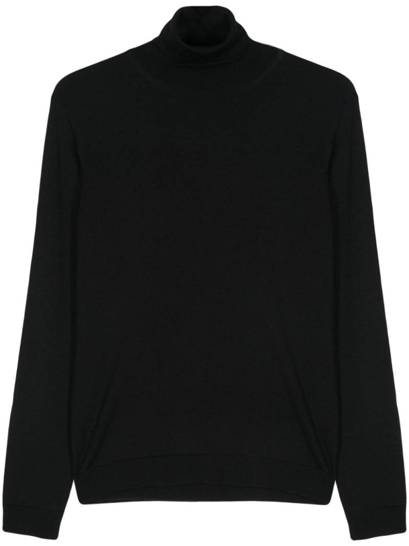 Nuur roll-neck merino jumper - Black von Nuur