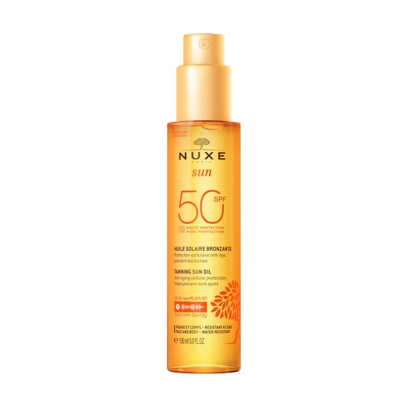 NUXE Huile Solaire Bronzante SPF 50 Protection cellulaire anti-age von Nuxe