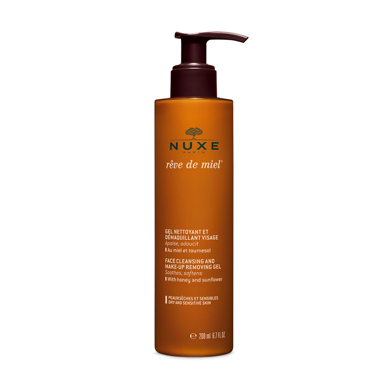 NUXE Rêve de Miel Gel Nettoyant & Démaquillant 200ml Damen NUXE Rêve de Miel Gel Nettoyant & Démaquillant 200ml Damen von Nuxe