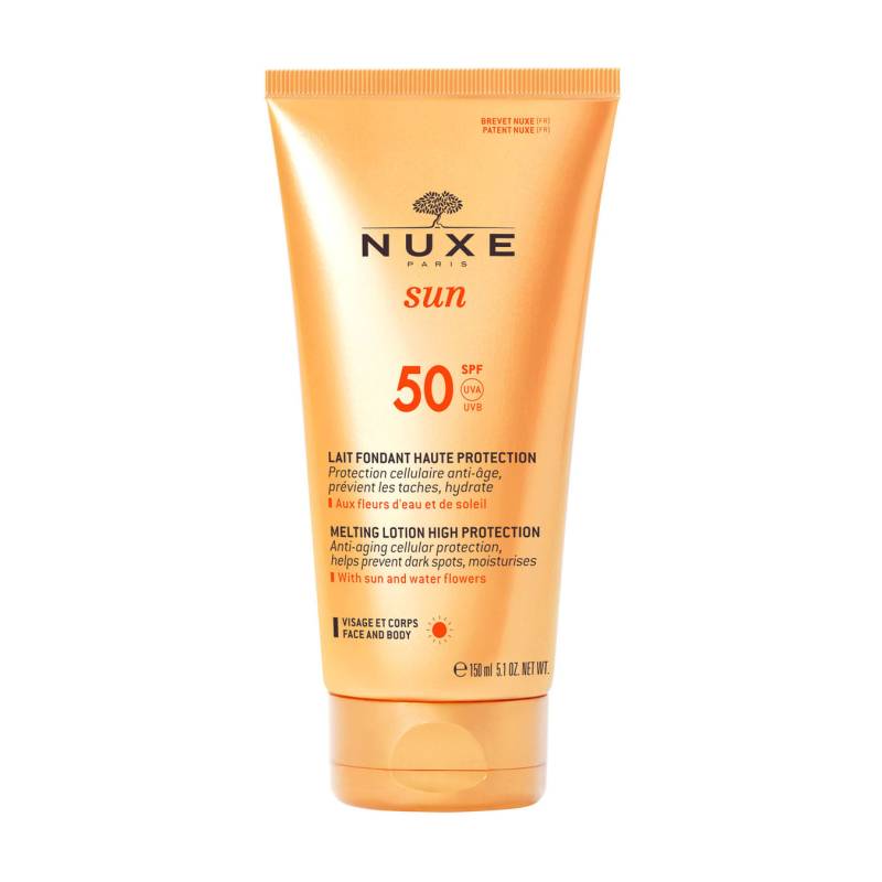 NUXE Sonnenschutzmilch Gesicht und Körper SPF 50 von Nuxe