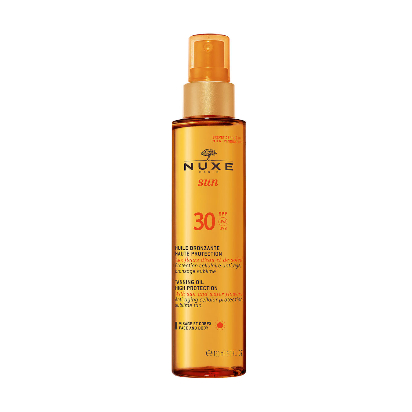 NUXE Sun SPF30 L'Huile Bronzante Visage et Corps von Nuxe