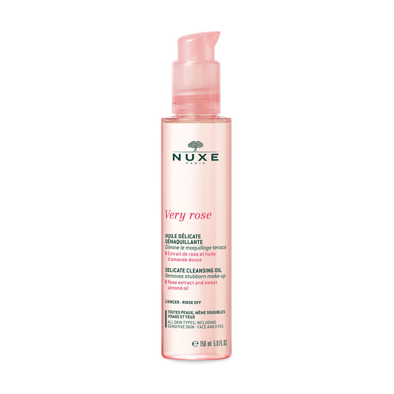 NUXE Very Rose Huile Délicate Démaquillante 150ml Damen von Nuxe