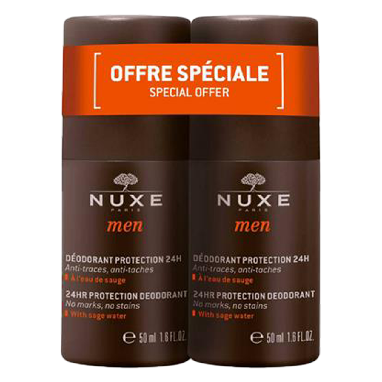 Nuxe Men - Déodorant Protection 24h Duo von Nuxe