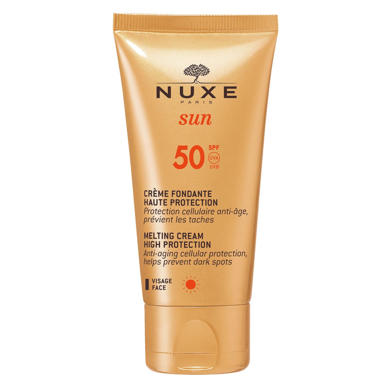 Nuxe Sun - Crème Visage Fondante Haute Protection SPF50 von Nuxe