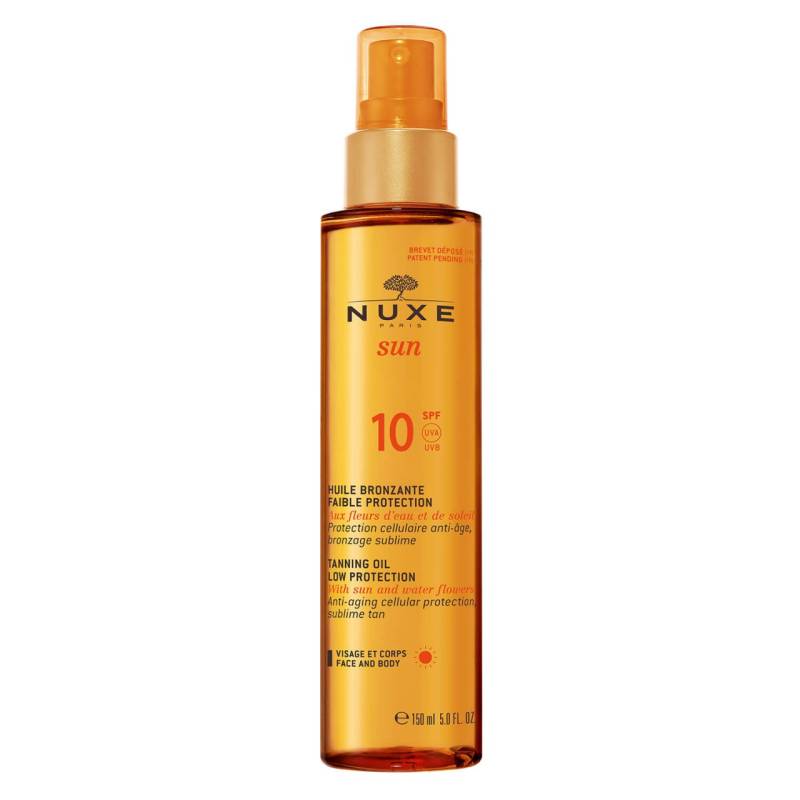 Nuxe Sun - Huile Bronzante Visage et Corps SPF10 von Nuxe