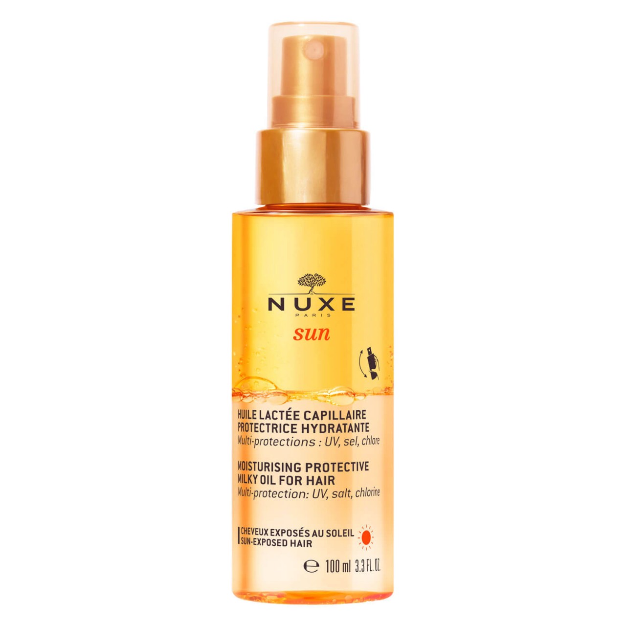 Nuxe Sun - Huile Lactée Capillaire Protectrice Spray von Nuxe