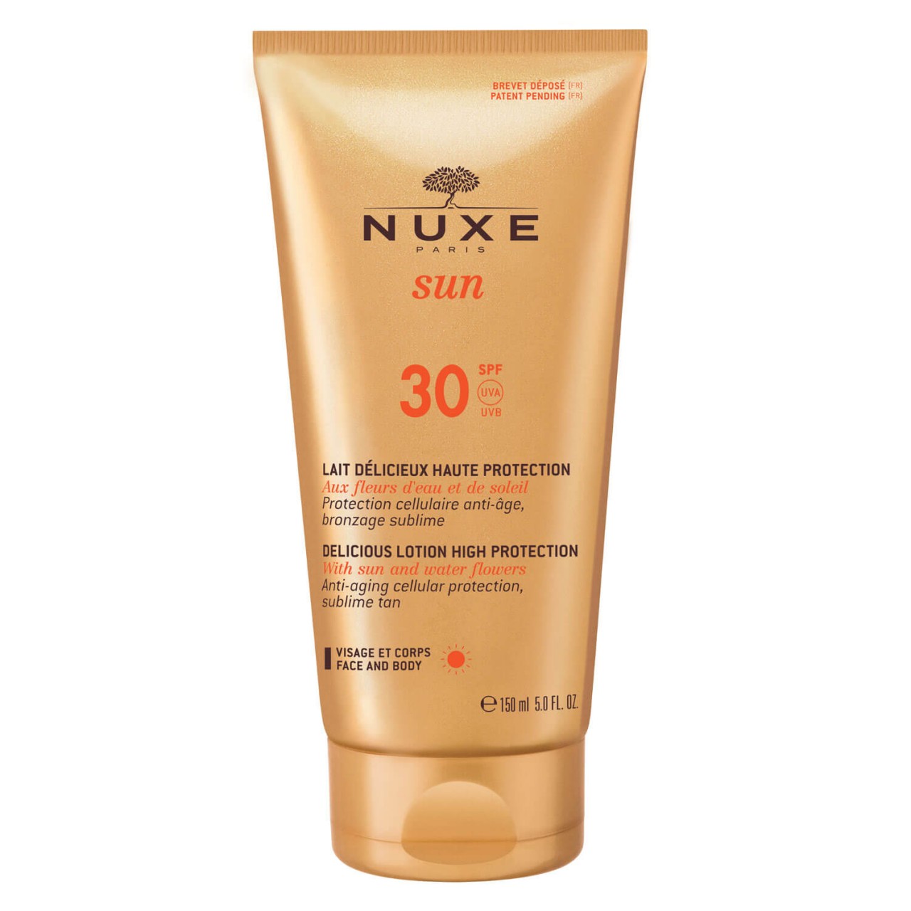 Nuxe Sun - Lait Délicieux Visage et Corps SPF 30 von Nuxe