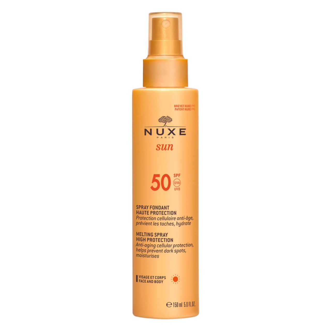 Nuxe Sun - Spray Fondant Haute Protection SPF50 von Nuxe