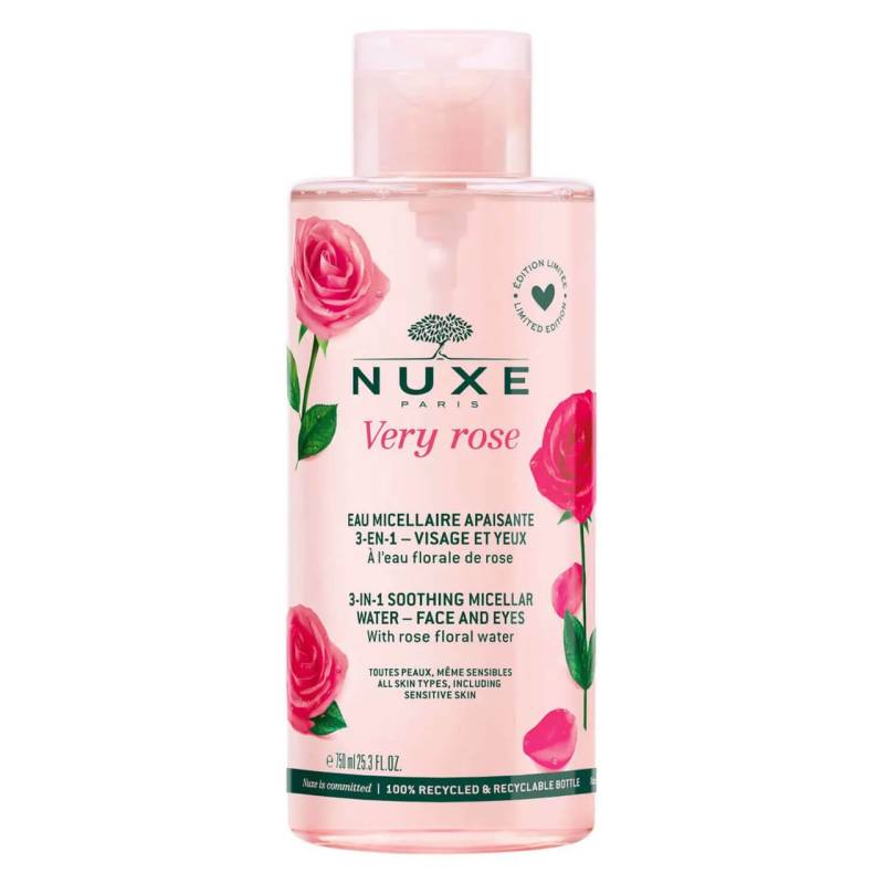 Very Rose - Eau Démaquillante Micellaire Apaisante 3en1 von Nuxe